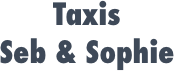 logo des taxis aeroport marseille conventionné Seb & Sophie